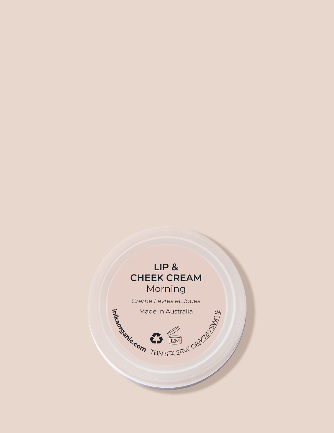INIKA Organic Lip & Cheek Cream (Morning) - Image 4