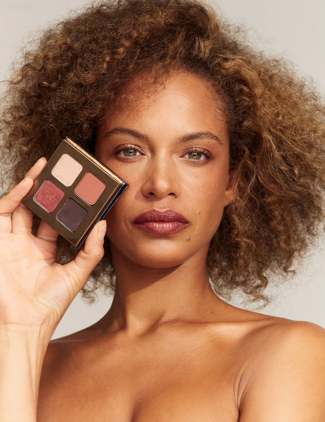 INIKA Organic Quad Eyeshadow Palette (Flowers) - Image 6