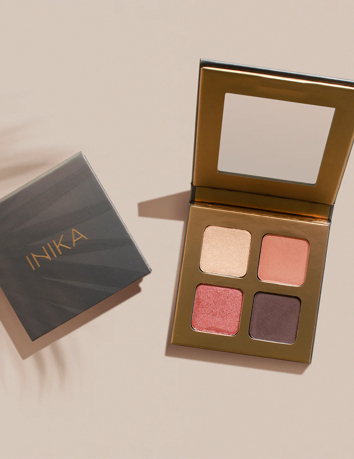 INIKA Organic Quad Eyeshadow Palette (Flowers) - Image 7