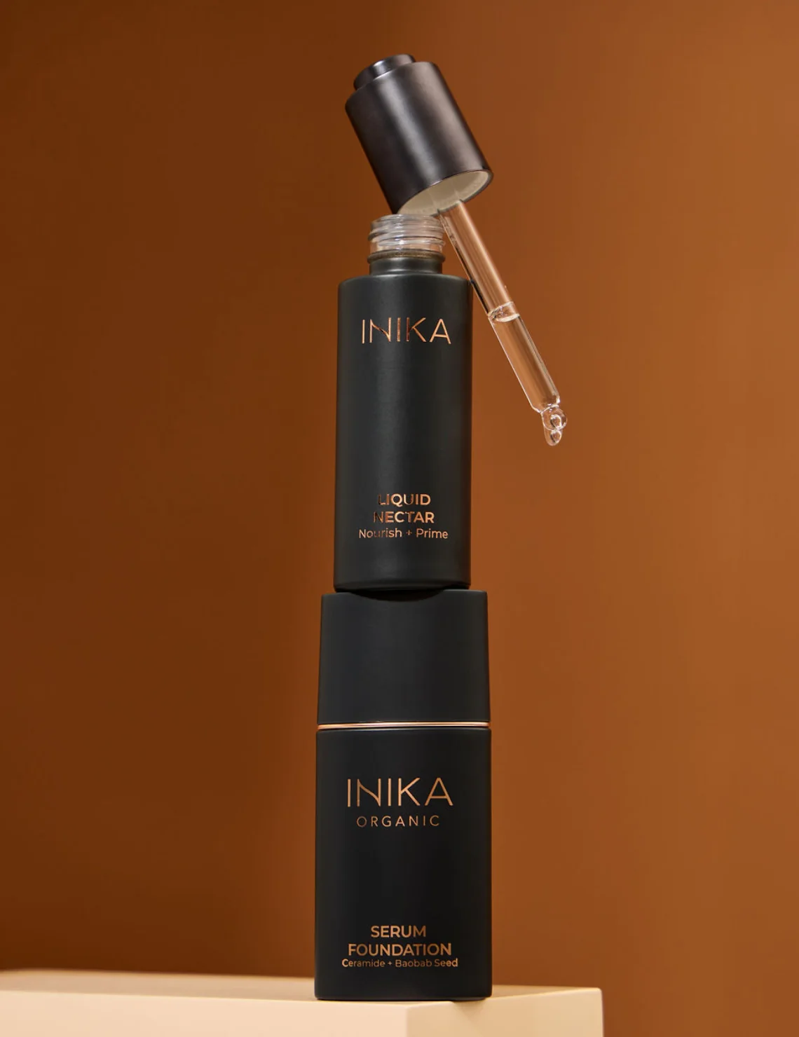 Organic Serum Foundation & Liquid Nectar Primer Bundle - Image 3