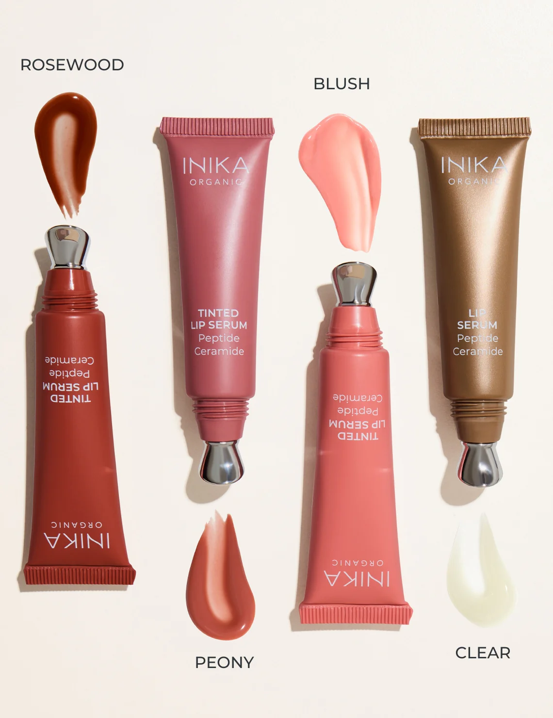 INIKA Organic Tinted Lip Serum - Peptide + Ceramide - Image 8